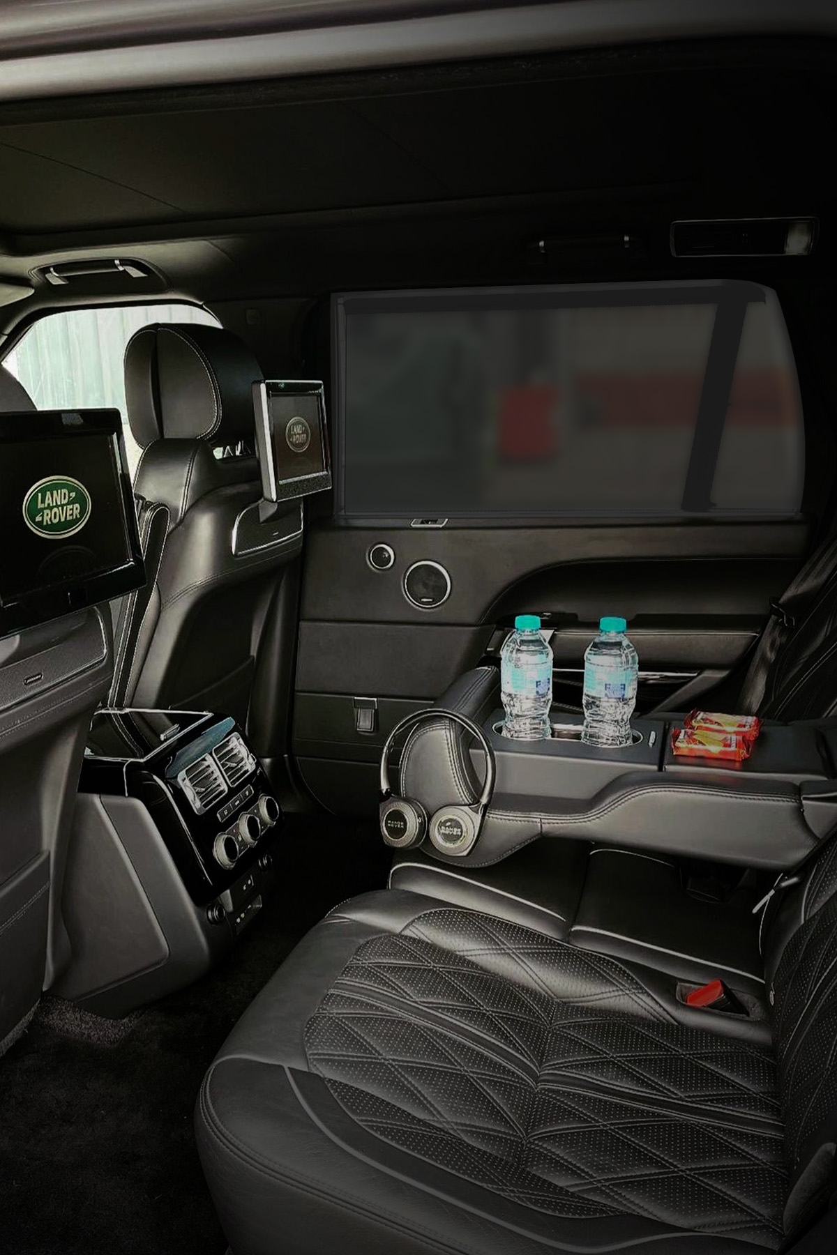 Luxury Back Seats with TV's - Luxe Scot