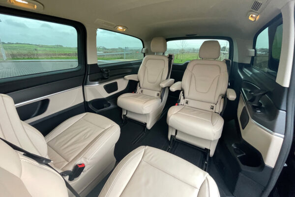 Mercedes V-Class, chauffeur driver Scotland - Luxe Scot