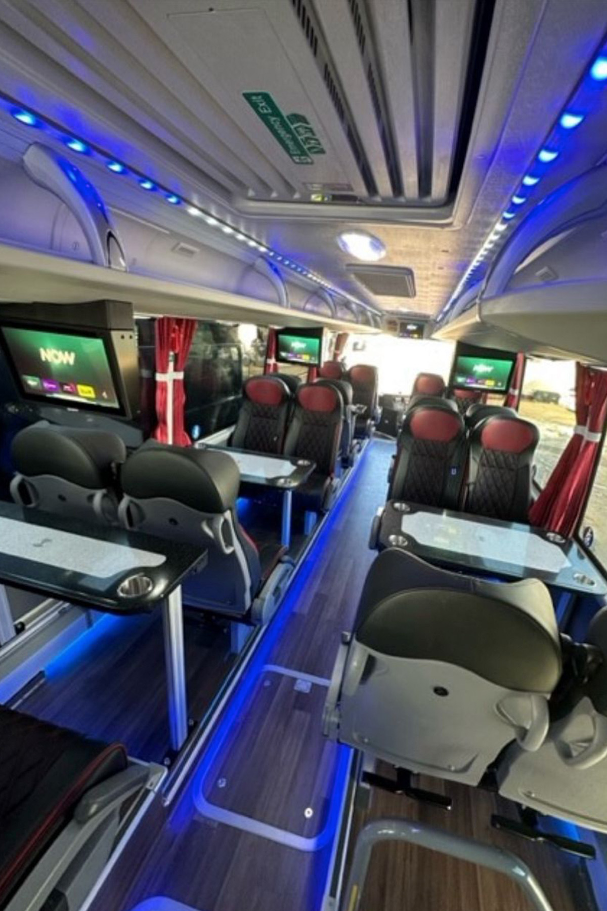 New Interior 25 Seater Luxe Scot Bus