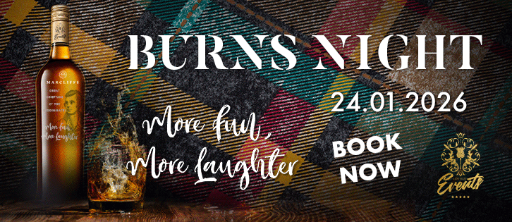 Burns Night 2026 - Luxe Scot Events at The Marcliffe Hotel Aberdeen - Book Now
